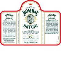 BOMBAY DRY 750ML