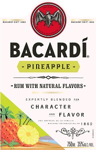 BACARDI PINEAPPLE 750ML
